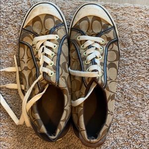 Coach sneakers size 81/2